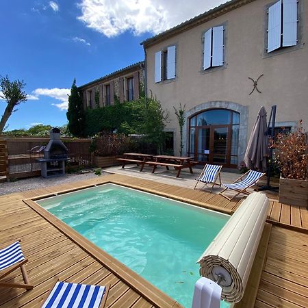 Maison, Canal Du Midi Piscine Homps (Aude) Exterior foto
