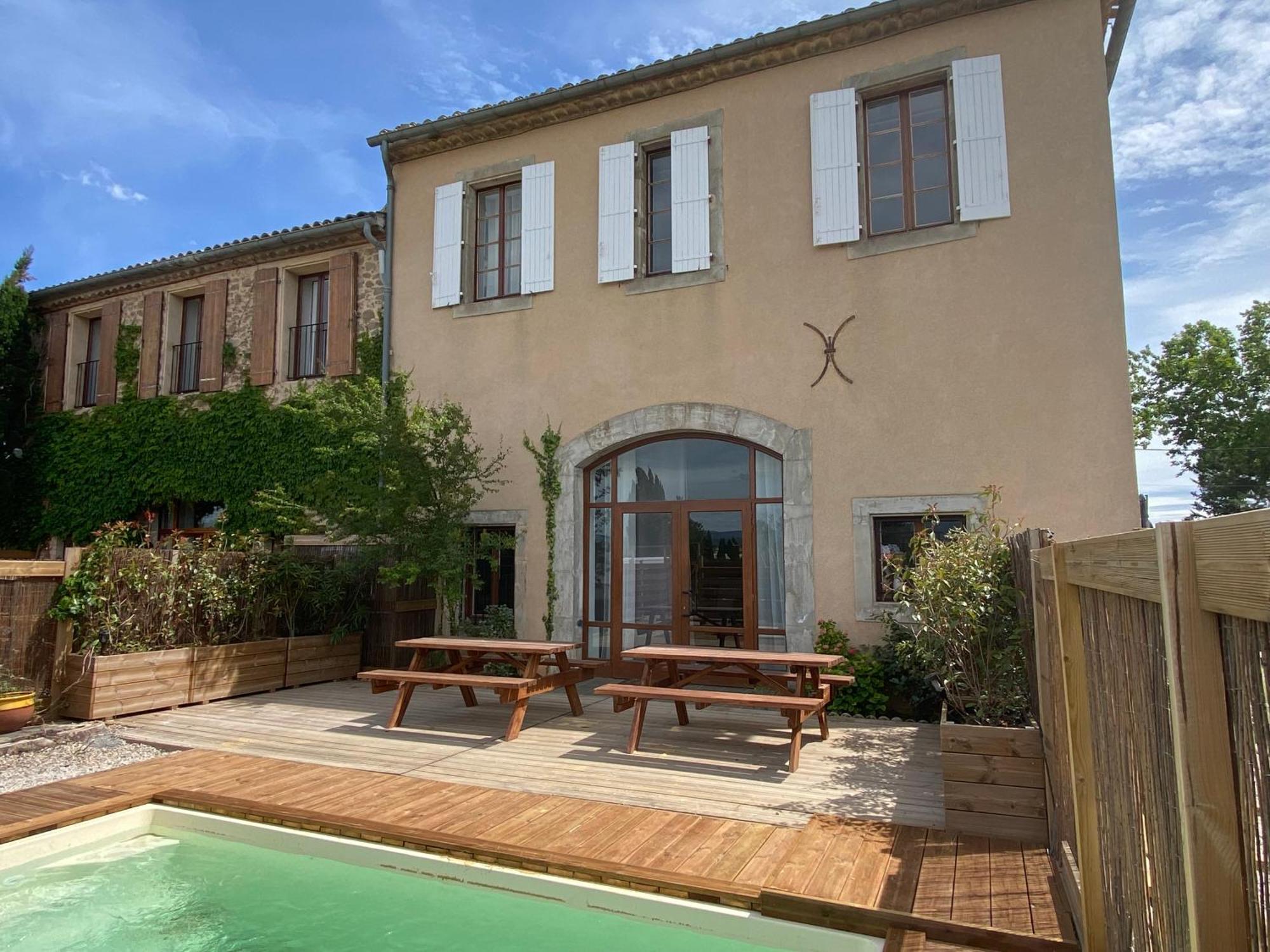 Maison, Canal Du Midi Piscine Homps (Aude) Exterior foto