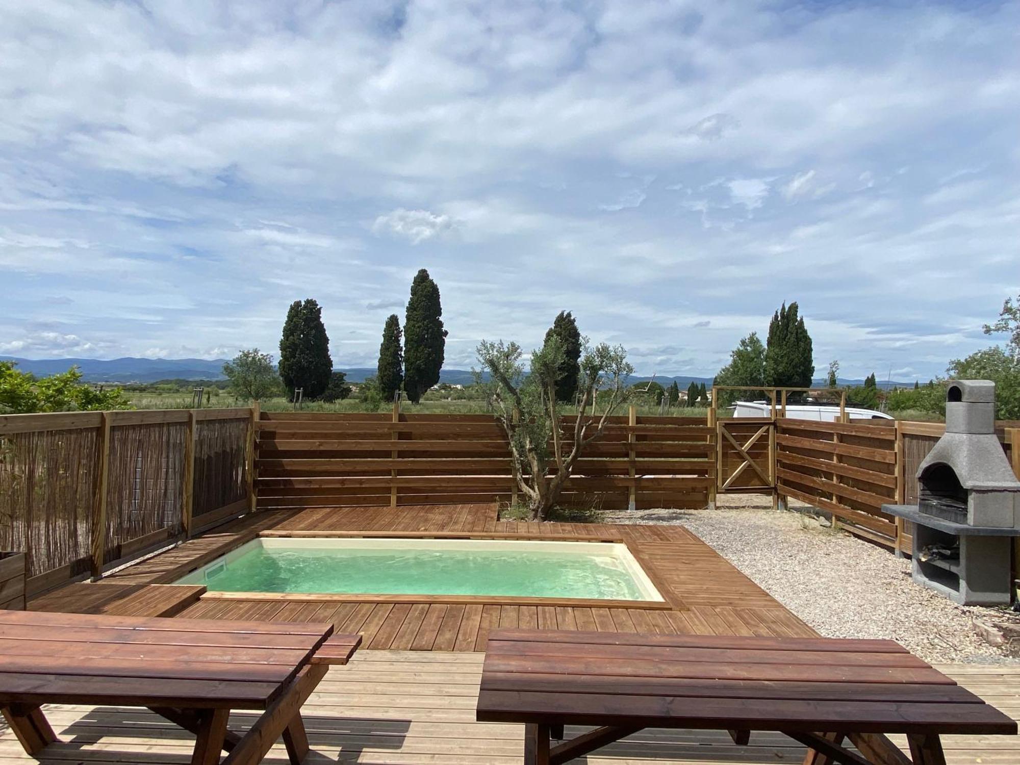 Maison, Canal Du Midi Piscine Homps (Aude) Exterior foto