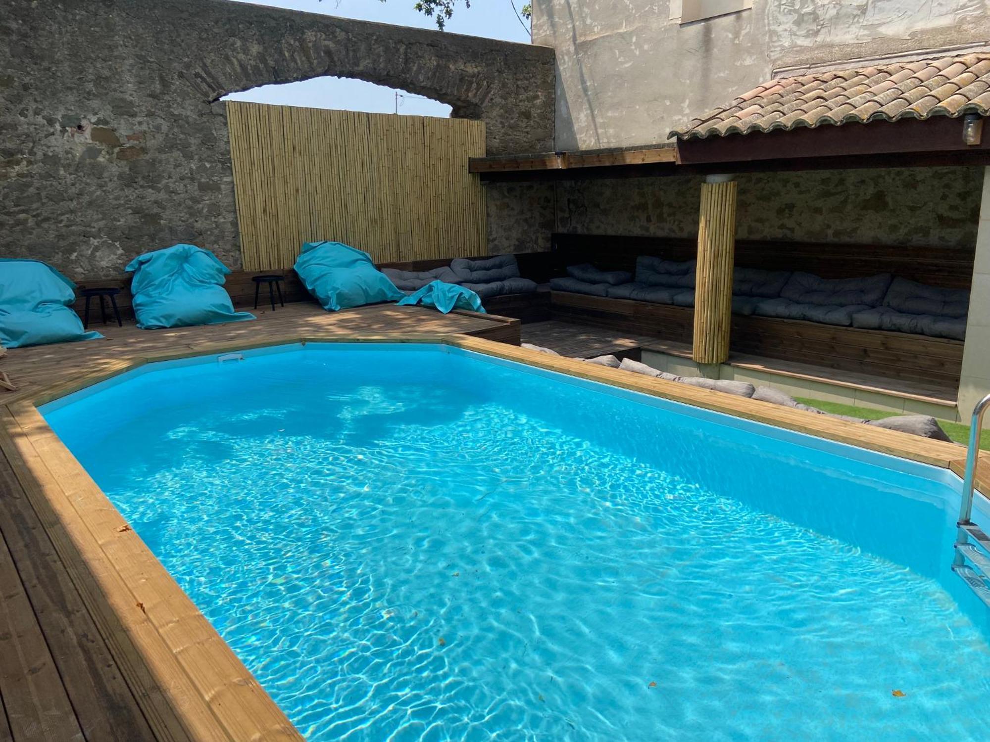 Maison, Canal Du Midi Piscine Homps (Aude) Exterior foto