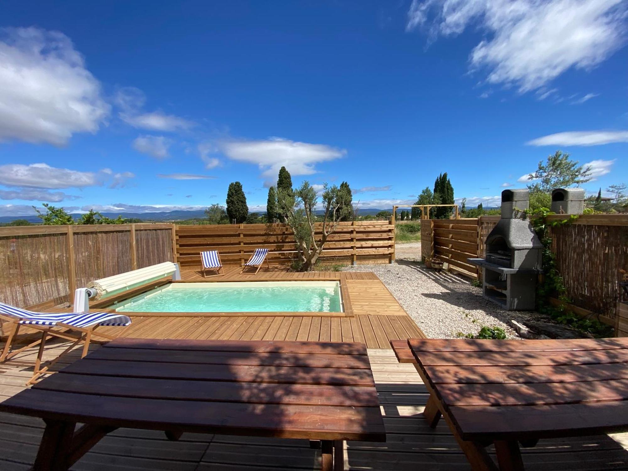 Maison, Canal Du Midi Piscine Homps (Aude) Exterior foto